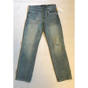 Kut From The Kloth Medium Wash “Reese Ankle Straight Leg" Blue Jeans Size 0 NWT!